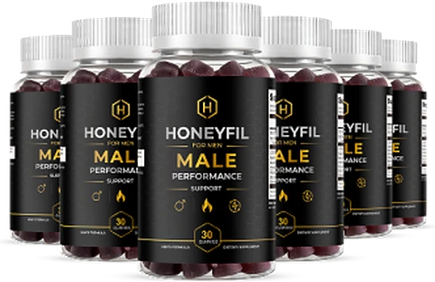 A six-bottle package of HoneyFil